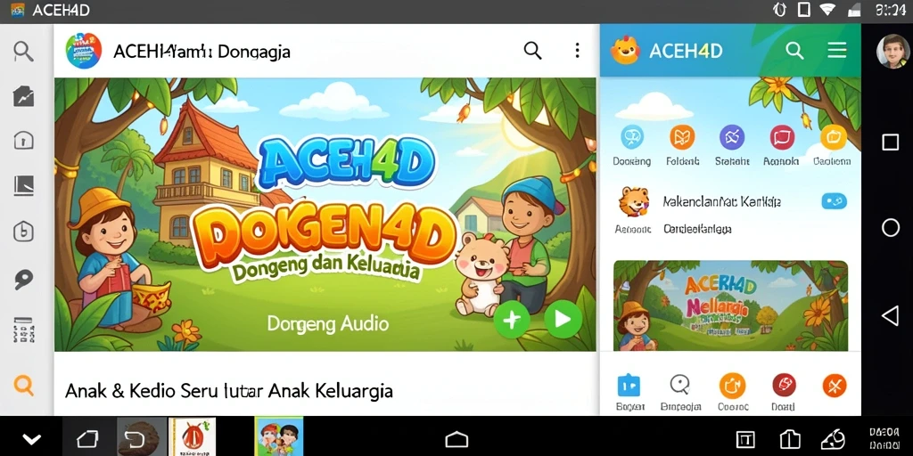 Tampilan antarmuka ACEH4D yang menarik dan mudah digunakan.