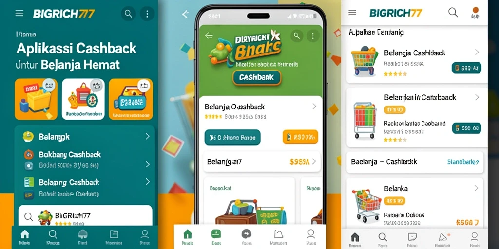 Tampilan antarmuka aplikasi BIGRICH77 yang user-friendly.