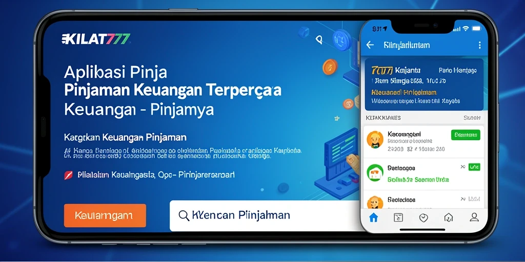 Tampilan antarmuka KILAT777 yang sederhana dan intuitif.