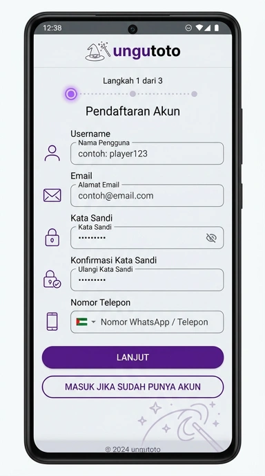 Panduan Lengkap Membuat Akun Ungutoto